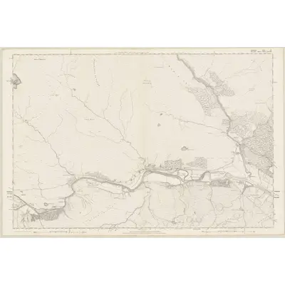 1873 Map of Sutherland, Sheet CI, 1879 Print