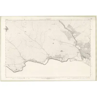 1903 Map of Sutherland Sheet CI, 1908 Print
