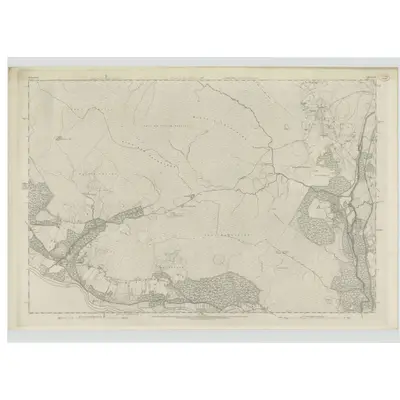 1874 Map of Sutherland, Sheet CII, 1879 Print