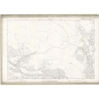 1903 Map of Sutherland Sheet CII, 1907 Print