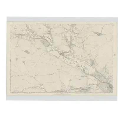 1873 Map of Sutherland, Sheet CIV, 1879 Print