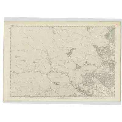 1874 Map of Sutherland, Sheet CIX, 1879 Print