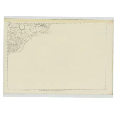 1872 Map of Sutherland, Sheet CVI, 1879 Print