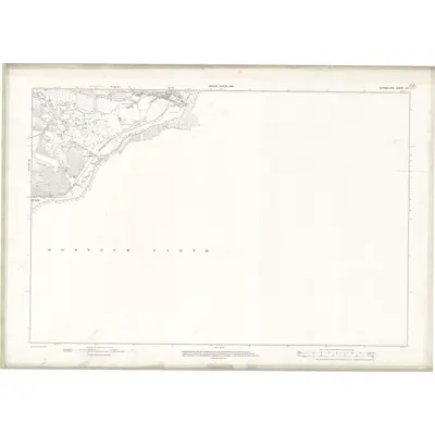 1904 Map of Sutherland Sheet CVI, 1907 Print