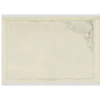 1874 Map of Sutherland, Sheet CVII, 1879 Print