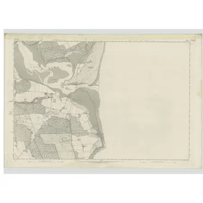 1874 Map of Sutherland, Sheet CX, 1879 Print