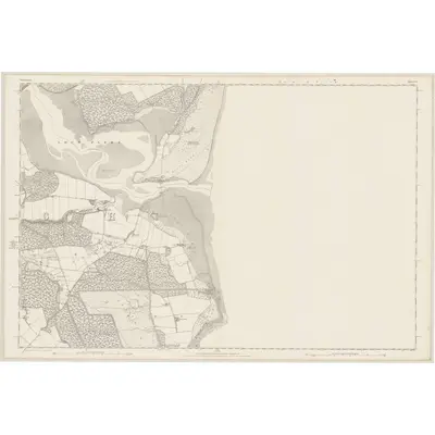 1874 Map of Sutherland, Sheet CX, 1879 Print