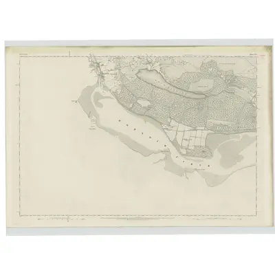 1874 Map of Sutherland, Sheet CXI, 1879 Print