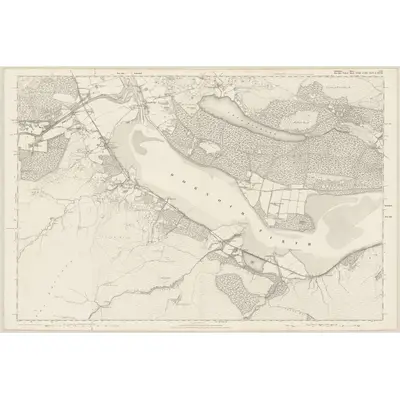 1874 Map of Sutherland, Sheet CXI, 1879 Print