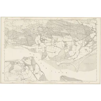 1874 Map of Sutherland, Sheet CXII, 1879 Print
