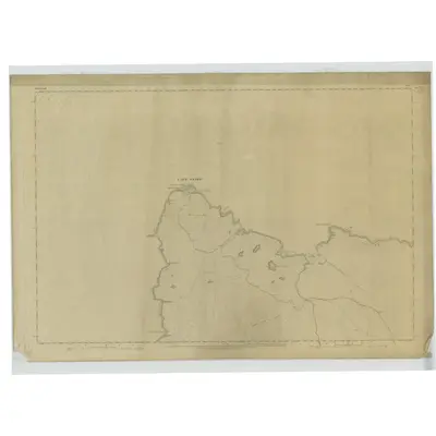 1874 Map of Sutherland, Sheet I, 1878 Print