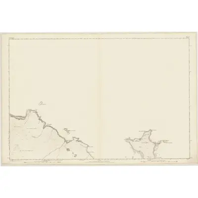 1874 Map of Sutherland, Sheet II, 1878 Print