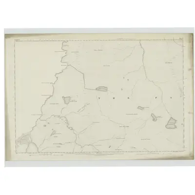 1874 Map of Sutherland, Sheet IV, 1878 Print