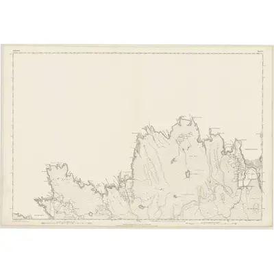 1873 Map of Sutherland, Sheet IX, 1878 Print