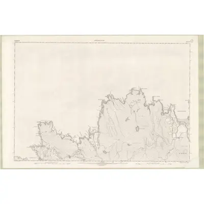 1904 Map of Sutherland Sheet IX, 1908 Print