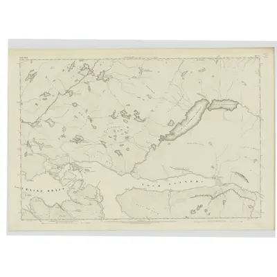 1875 Map of Sutherland, Sheet L, 1878 Print