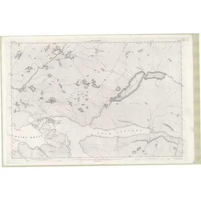 1903 Map of Sutherland Sheet L, 1906 Print