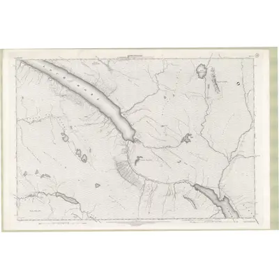 1903 Map of Sutherland Sheet LI, 1907 Print