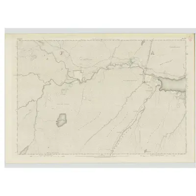 1873 Map of Sutherland, Sheet LIII, 1878 Print