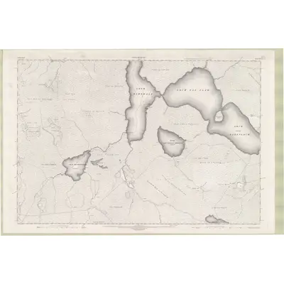 1904 Map of Sutherland Sheet LV, 1907 Print
