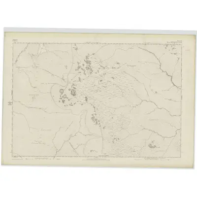 1871 Map of Sutherland, Sheet LVII, 1877 Print
