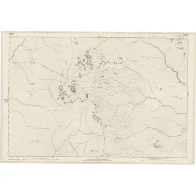 1871 Map of Sutherland, Sheet LVII, 1878 Print