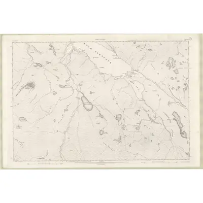 1903 Map of Sutherland Sheet LX, 1906 Print