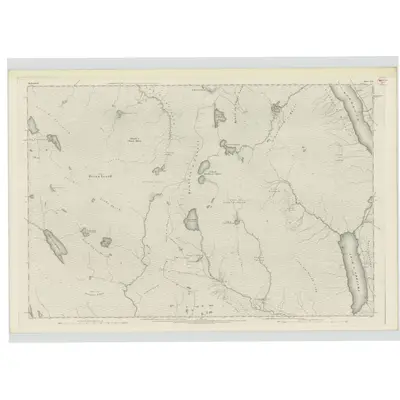 1873 Map of Sutherland, Sheet LXI, 1879 Print