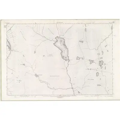 1903 Map of Sutherland Sheet LXII, 1907 Print