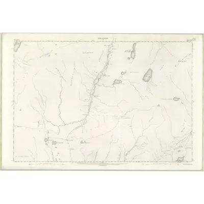 1903 Map of Sutherland Sheet LXIII, 1906 Print