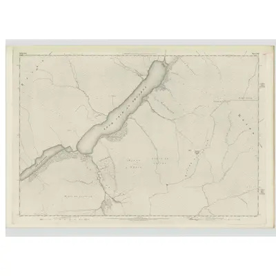 1873 Map of Sutherland, Sheet LXIV, 1879 Print