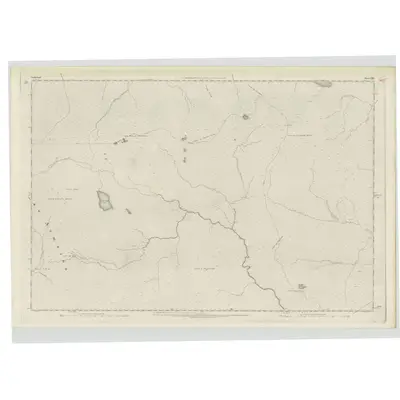 1872 Map of Sutherland, Sheet LXV, 1879 Print