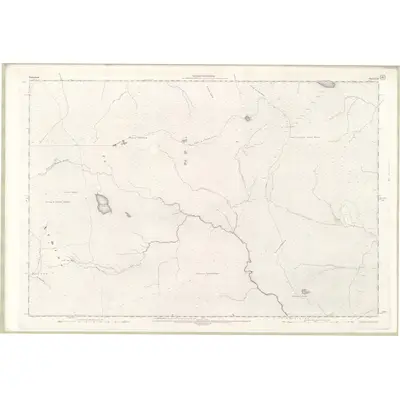 1904 Map of Sutherland Sheet LXV, 1906 Print