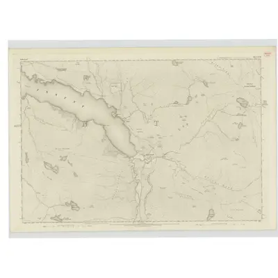 1875 Map of Sutherland, Sheet LXXI, 1879 Print