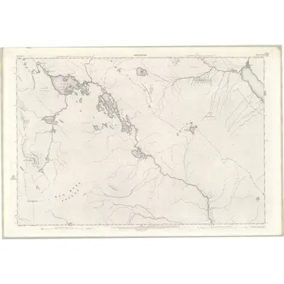 1903 Map of Sutherland Sheet LXXII, 1906 Print