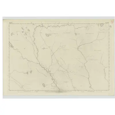 1873 Map of Sutherland, Sheet LXXIV, 1878 Print