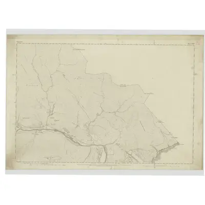 1871 Map of Sutherland, Sheet LXXIX, 1879 Print