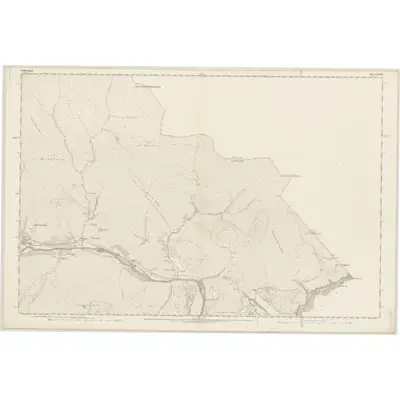 1871 Map of Sutherland, Sheet LXXIX, 1879 Print