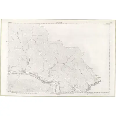 1904 Map of Sutherland Sheet LXXIX, 1908 Print