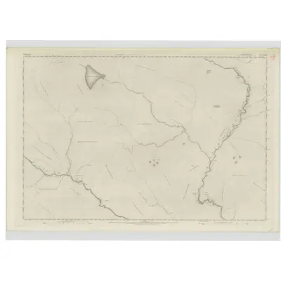 1872 Map of Sutherland, Sheet LXXVI, 1879 Print