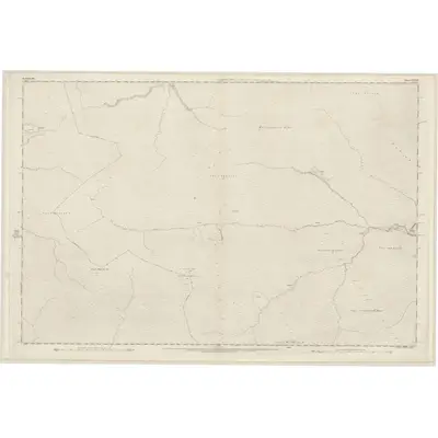 1871 Map of Sutherland, Sheet LXXVII, 1879 Print