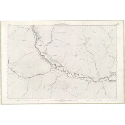 1904 Map of Sutherland Sheet LXXVIII, 1907 Print