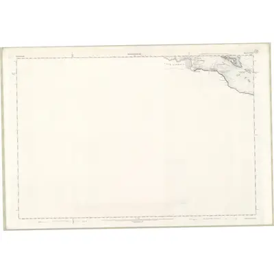 1903 Map of Sutherland Sheet LXXX, 1906 Print