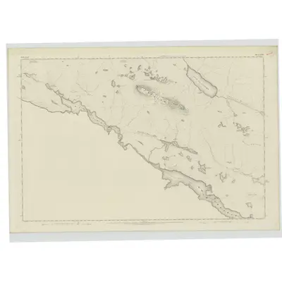 1875 Map of Sutherland, Sheet LXXXI, 1878 Print