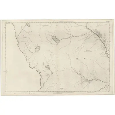 1873 Map of Sutherland, Sheet LXXXIII, 1879 Print