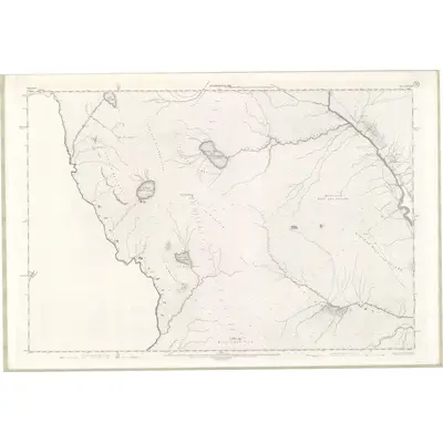 1903 Map of Sutherland Sheet LXXXIII, 1906 Print