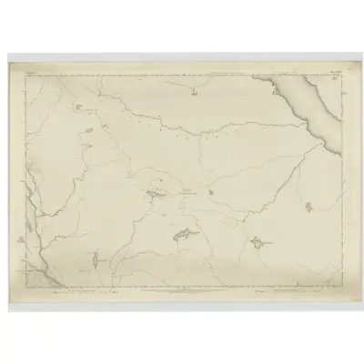 1873 Map of Sutherland, Sheet LXXXIV, 1879 Print