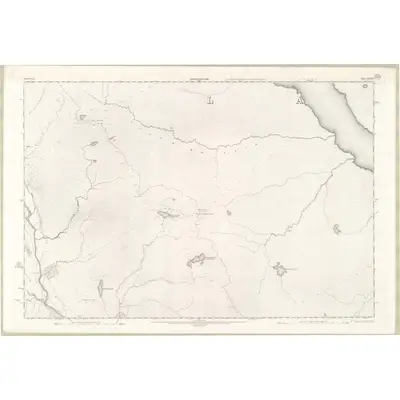 1903 Map of Sutherland Sheet LXXXIV, 1906 Print