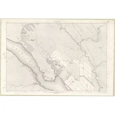1903 Map of Sutherland Sheet LXXXV, 1908 Print