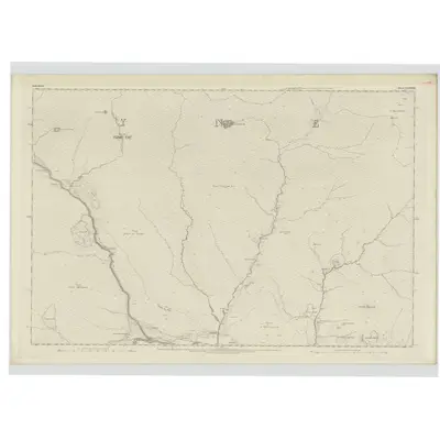 1871 Map of Sutherland, Sheet LXXXVIII, 1879 Print